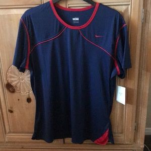 Nike dri fit running tee shirt